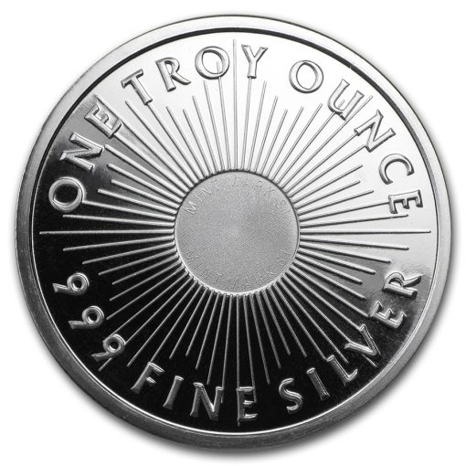 (New) Sunshine Mint Pure .999 Silver 31.1g Eagle Round 1 oz .999 - Image 2