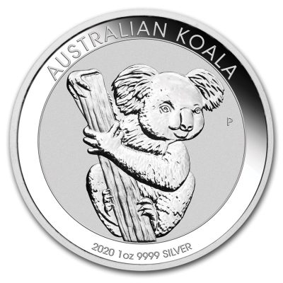 2020 (New) Australian Koala Perth Mint 1 oz Silver Coin