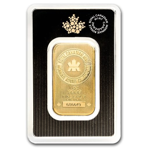 (新品) カナダ 王立造幣局 純金 1オンス インゴット バー