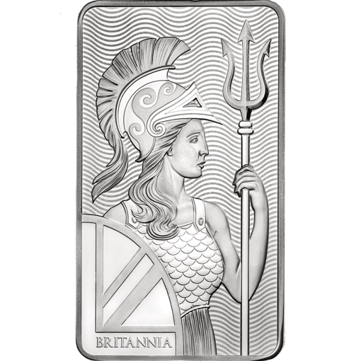 (New) Royal Mint Britannia Pure .999 Silver 3110g Bar 100 oz
