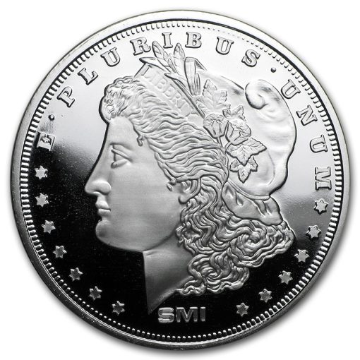 1878 (New) Morgan Dollar Replica Silver Medal 1 oz .999