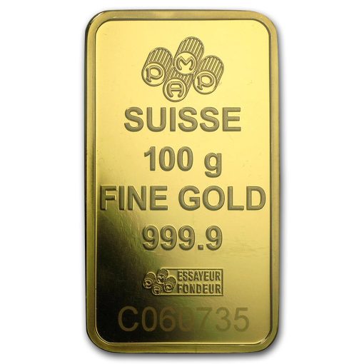 (New) 100 gram Pamp Swiss 24K Gold Bar .9999 in Assay Card - Image 4