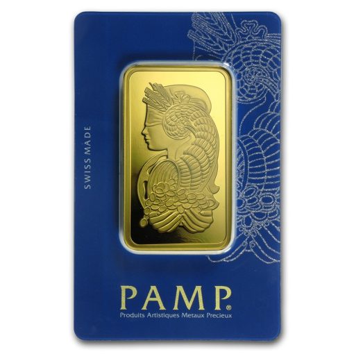 (New) 100 gram Pamp Swiss 24K Gold Bar .9999 in Assay Card