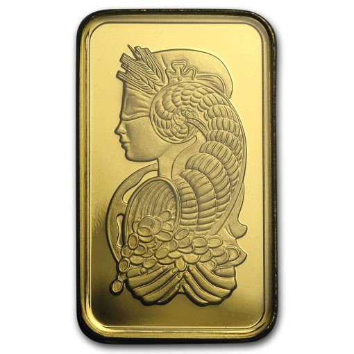 (新品) スイス パンプ「豊穣の角」純金 10グラム バー 保証番号付 - 画像 (3)