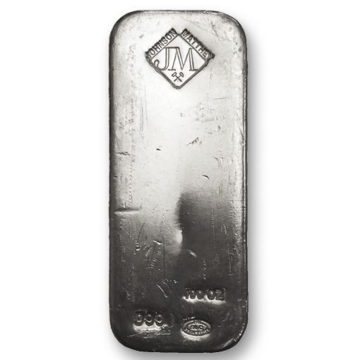 100 oz Johnson Matthey Silver Bar .999 - Image 7