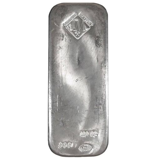 100 oz Johnson Matthey Silver Bar .999 - Image 6