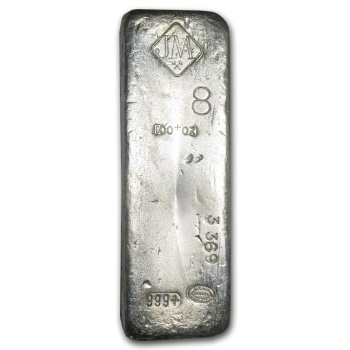 100 oz Johnson Matthey Silver Bar .999 - Image 5