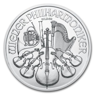 2024 (New) Austrian Philharmonic 1 oz Euro Silver Coin