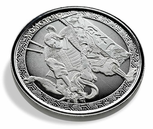 2020年 (新品) サモア「桃太郎 鬼退治・浮世絵風」純銀 1オンス 銀貨　 - 画像 (7)