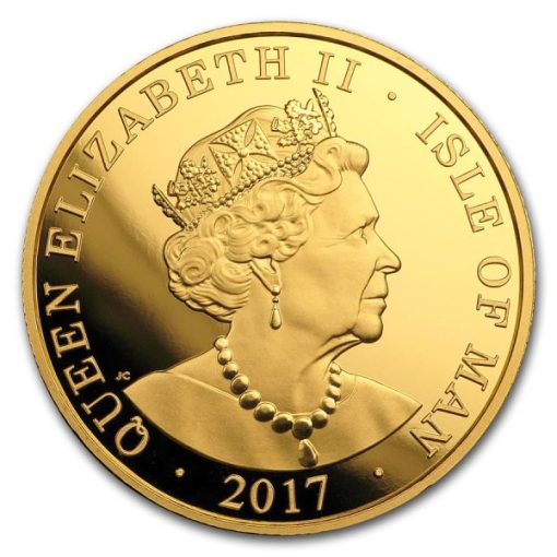 2017 (New) Isle of Man Angel Gold 1 oz coin - Image 2