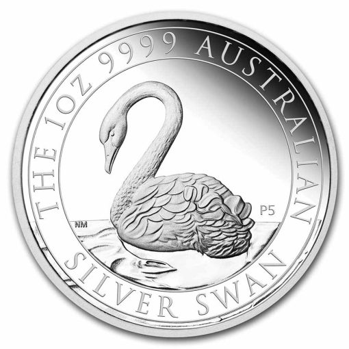 2021 (New) Australian Swan Silver 1 oz Proof Coin - Image 2