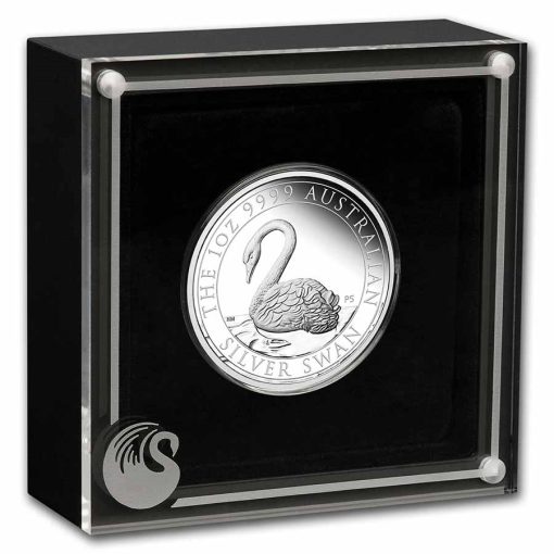 2021 (New) Australian Swan Silver 1 oz Proof Coin