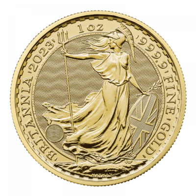 【3日以内に発送】2023年 (新品) イギリス「ブリタニア」純金 1オンス 金貨 (チャールズ3世)