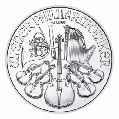 2026 (New) Austrian Philharmonic 1 oz Euro Silver Coin