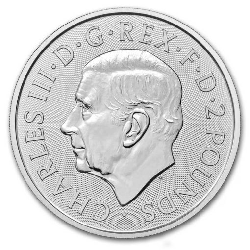 2025年 (新品) イギリス「ブリタニア」純銀 1オンス 銀貨 - 画像 (2)