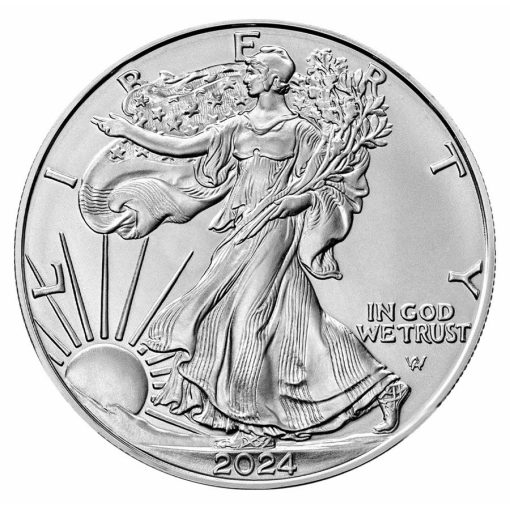 2024 (New) American Eagle Walking Liberty Silver 1 oz Coin