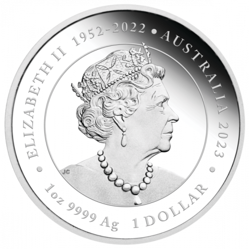 2023 (New) Australian "One Love" Silver 1 oz Color Proof Coin - Image 2