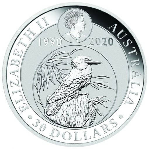 2020 (New) Australian Kookaburra Perth Mint 1 Kilogram Silver Coin - Image 2