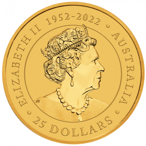 2023年 (新品) オーストラリア「カンガルー」純金 1/4オンス 金貨 - 画像 (2)