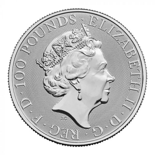2022 (New) Great Britain The Royal Tudor The Lion of England Platinum 1 oz Coin - Image 2