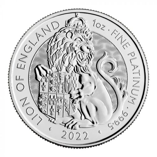 2022 (New) Great Britain The Royal Tudor The Lion of England Platinum 1 oz Coin