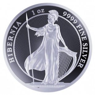 2022 (New) Tokelau Hibernia Silver 1 oz Coin