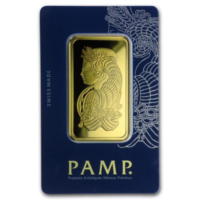 (新品) パンプ スイス「豊穣の角」純金 50グラム バー 保証番号付