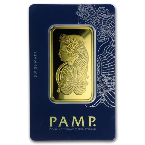 (New) Swiss Pamp Fortuna Gold 50 Gram Bar