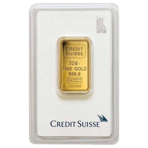 【3日以内に発送】(新品) クレジット スイス「自由の女神」純金 20グラム バー - 画像 (3)
