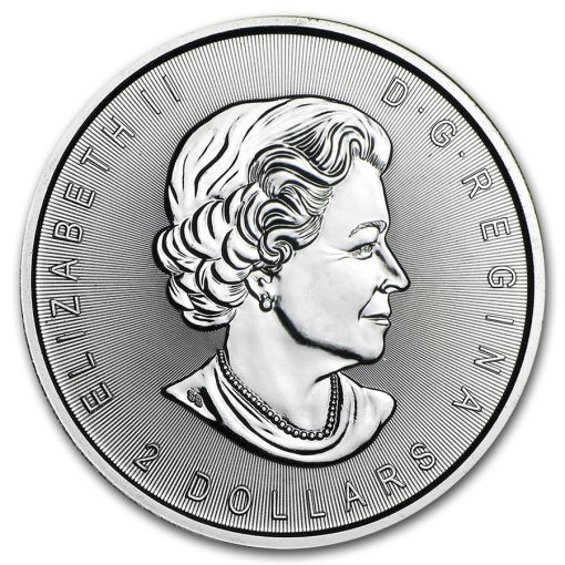 2016年 (新品) カナダ「オオカミ・ウルフ」純銀 3/4オンス 銀貨 - 画像 (2)
