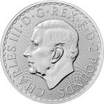 2023年 (新品) イギリス「ブリタニア」純銀 1オンス 銀貨 (チャールズ3