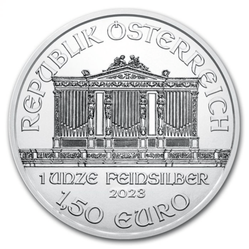 2023 (New) Austrian Philharmonic 1 oz Euro Silver Coin - Image 2