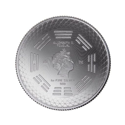 2020 (New) Tokelau Equilibrium Silver 1 oz Coin - Image 2