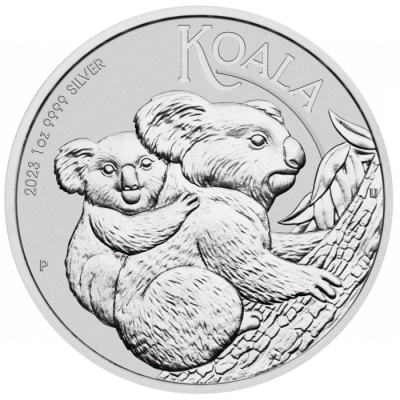 2023年 (新品) オーストラリア「コアラ」純銀 1オンス 銀貨