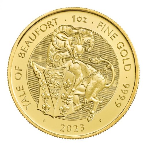 2023 (New) Great Britain The Royal Tudor Beast Yale of Beaufort Gold 1 oz Coin