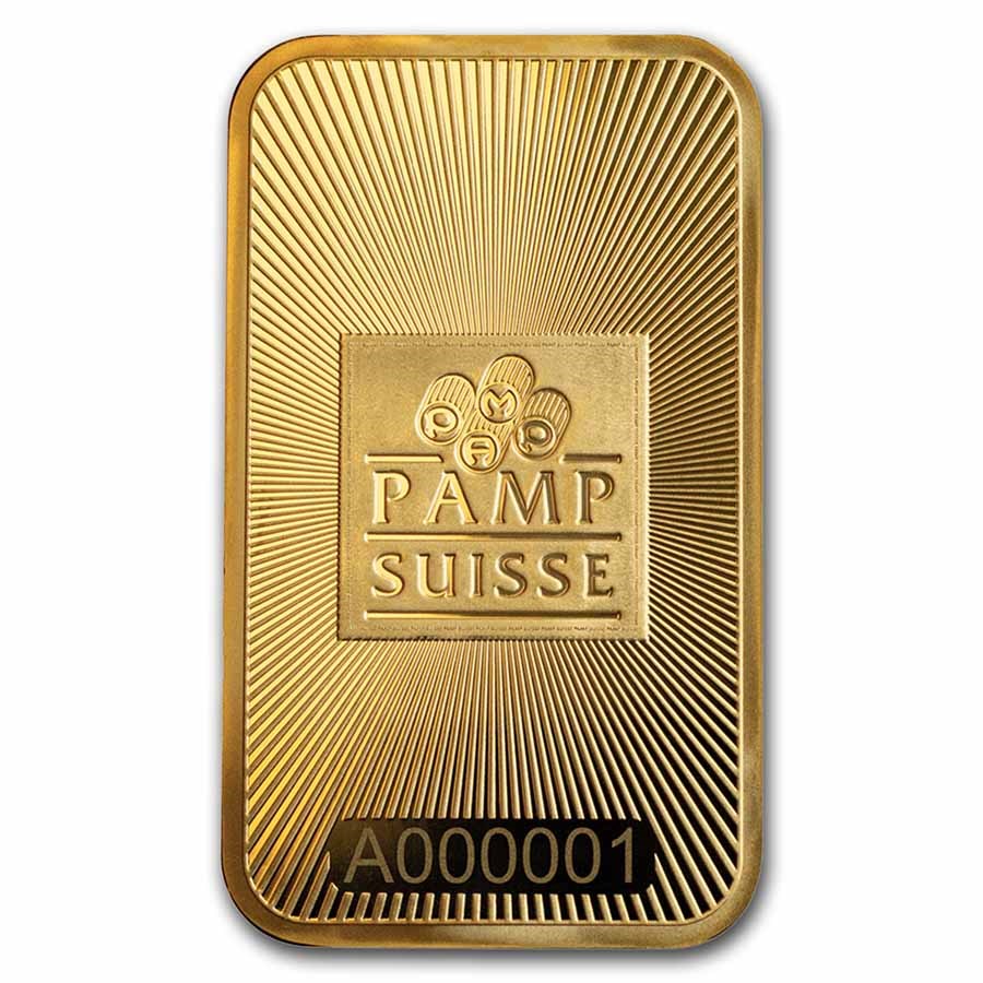 新品) スイス パンプ 純金 1オンス バー 保証番号付 | ゴールド
