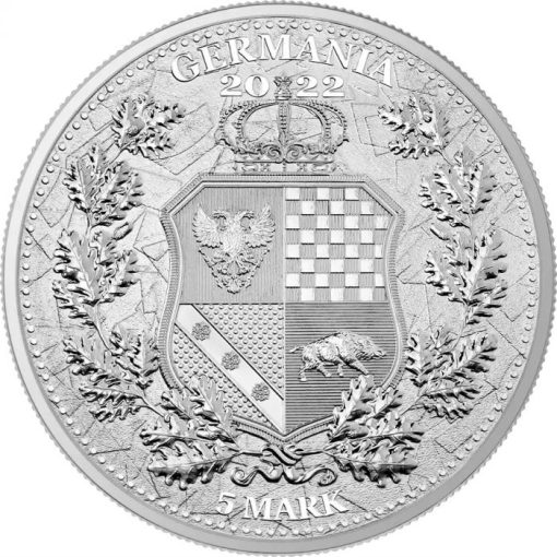 2022 (New) Allegories Series Polonia & Germania Silver 1 oz Coin - Image 2