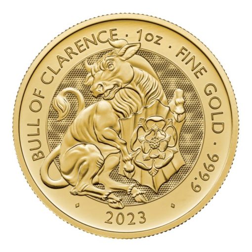 2023 (New) Great Britain The Royal Tudor Beast The Bull of Clarence Gold 1 oz Coin