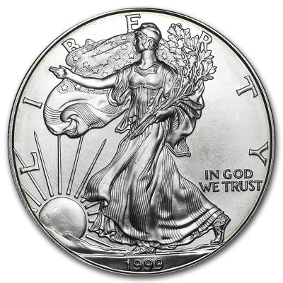 1999 (New) American Eagle Walking Liberty Silver 1 oz Coin