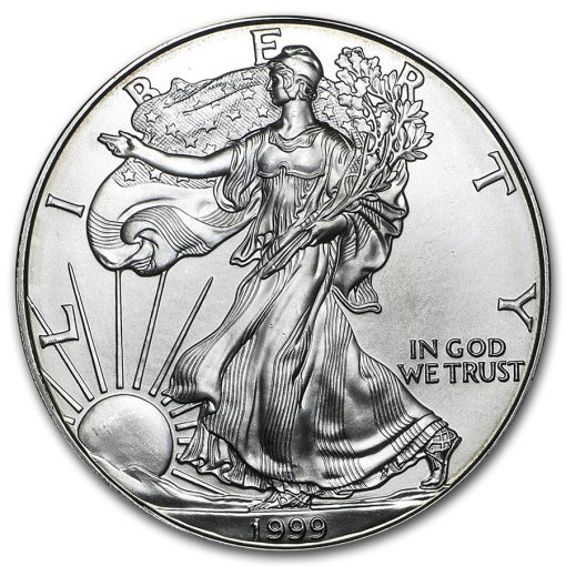 1999 (New) American Eagle Walking Liberty Silver 1 oz Coin