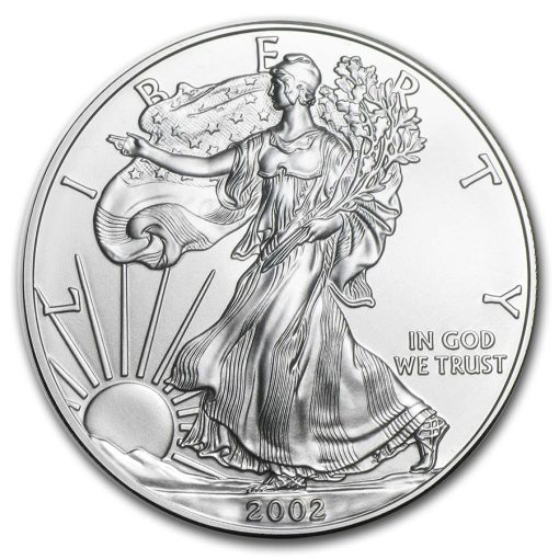 2002 (New) American Eagle Walking Liberty Silver 1 oz Coin
