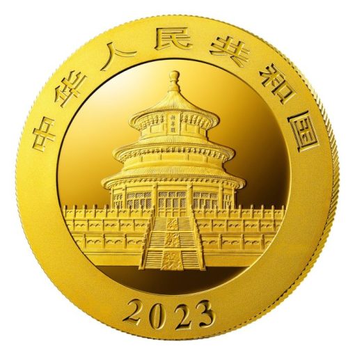 2023 (New) Chinese Panda Gold 3g Coin - Image 2