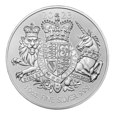 【3 Day Ship】2023 (New) Great Britain Royal Arms of England Silver 10 oz Coin