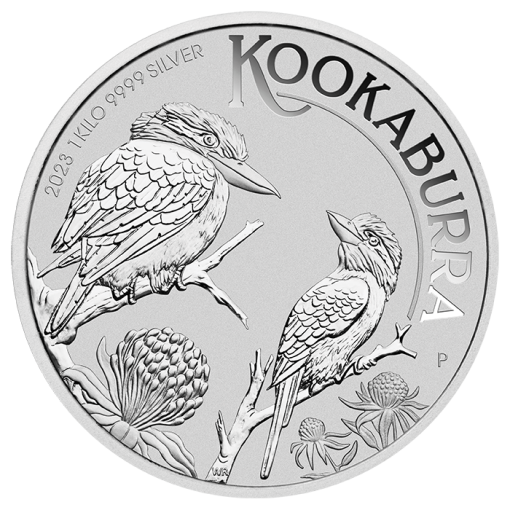 2023 (New) Australian Kookaburra Perth Mint 1 Kilogram Silver Coin
