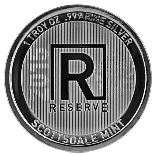(New) 2015 RESERVE Lion Scottsdale Mint Silver 1 oz Coin - Image 2
