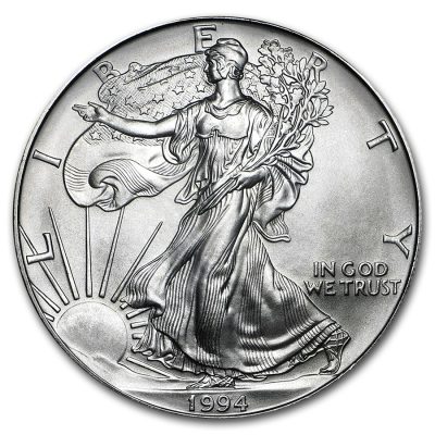 1994 (New) American Eagle Walking Liberty Silver 1 oz Coin