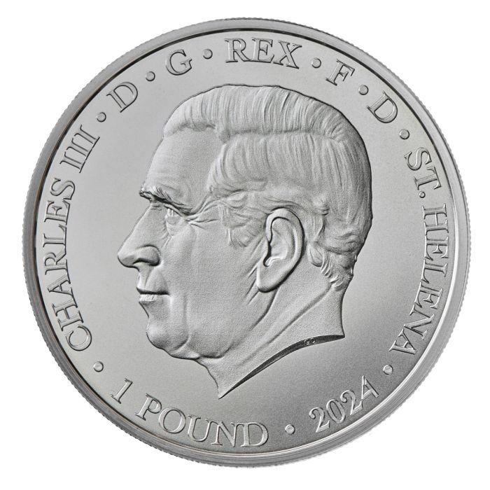 2024年　ウナとライオン銀貨　１オンス　BU FG24UNASBU1OZ18PCS