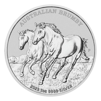 2023 (New) Australian Brumby Silver 1 oz Coin