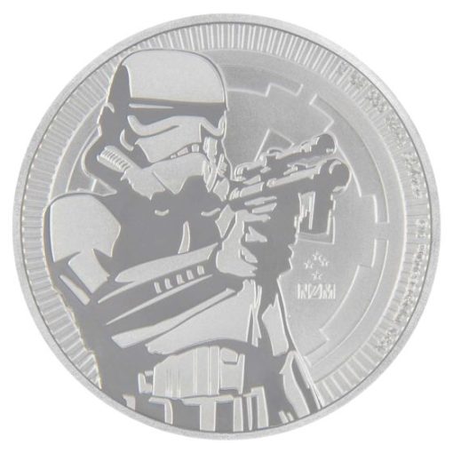 2018 (New) Niue「Stormtrooper」Star Wars Silver 1 oz Coin