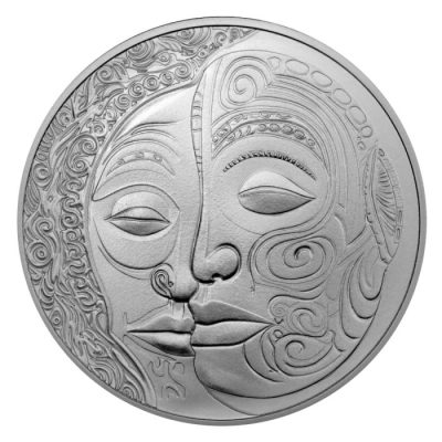 2023年 (新品) ニウエ「マオリ」純銀 1オンス 銀貨